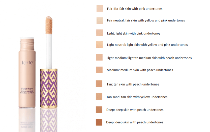 TARTE,Tarte shape tape concealer #fair beige 10ml.,concealer ,Tarte shape tape concealer,Tarte  concealer,Tarte shape tape