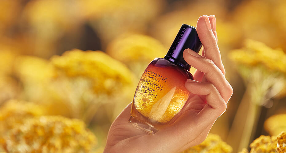 L'occitane , Immortelle Reset Overnight Reset Oil-In-Serum , เซรั่มเนื้ออยล์ , ช่วยชะลอริ้วรอย , ผิวกระจ่างใส , ผิวเนียนนุ่ม