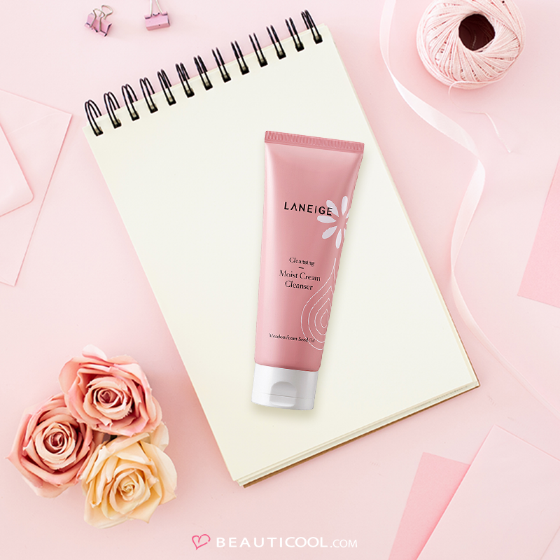 laneige cleansing moist cream cleanser, ลาเนจโฟมล้างหน้า, Laneige Foam, Laneige Cleasing, Laneige Cleanser, Laneige Foam ราคา, Laneige ซื้อที่ไหน, 