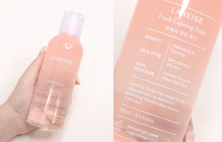 Laneige,Fresh Calming Toner,โทนเนอร์, ลาเนจ