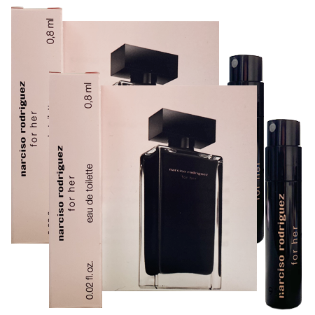 Narciso Rodriguez, Narciso Rodriguez For Her Eau De Toilette, Narciso Rodriguez For Her EDT, Narciso Rodriguez For Her Eau De Toilette 0.8ml, น้ำหอม, น้ำหอม Narciso Rodriguez, นาร์ซิโซ โรดริเกวซ