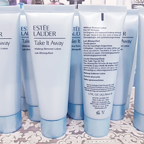 Estee lauder TAKE IT AWAY Makeup Remover Lotion 50 ml ครีมที่ช่วยขจัดสิ่งตกค้างให้ผิวได้ล้ำลึกและสะอาดหมดจด