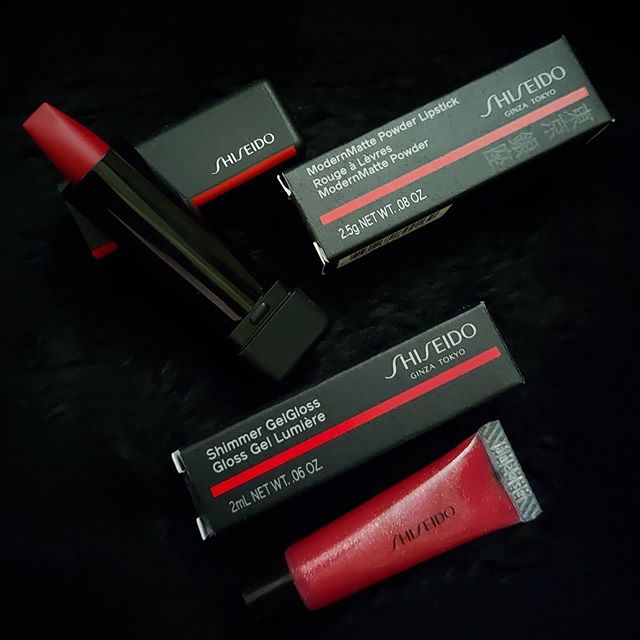 Shiseido, Shiseido Shimmer Gel Gloss, Shiseido Shimmer Gel Gloss 07 Shin-Ku Red, Shiseido Shimmer Gel Gloss 07 Shin-Ku Red 2ml, ลิปกลอส, ลิปกลอส เนื้อเจล, ลิป Shiseido, ลิปกลอส Shiseido