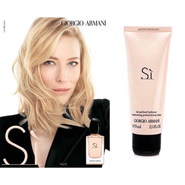 Giorgio Armani,Giorgio Armani Si Moisturizing Perfumed Body Lotion,Giorgio Armani Si Moisturizing Perfumed Body Lotion 75ml,Giorgio Armani Si Moisturizing Perfumed Body Lotion 75ml ราคา,Giorgio Armani Si Moisturizing Perfumed Body Lotion 75ml รีวิว,