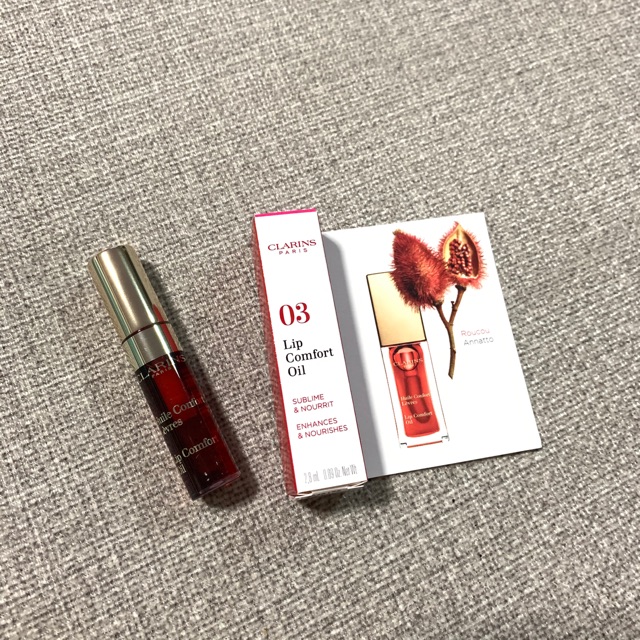 Clarins Lip Comfort Oil #03 Red Berry 2.8ml