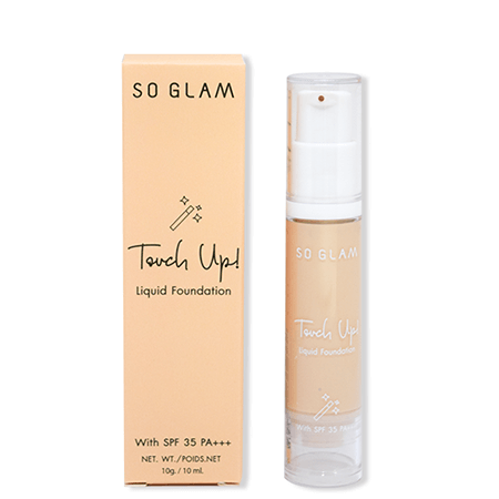 So glam,Touch Up Liquid Foundation ,So glam Touch Up Liquid Foundation,ครีมรองพื้น,รองพื้น