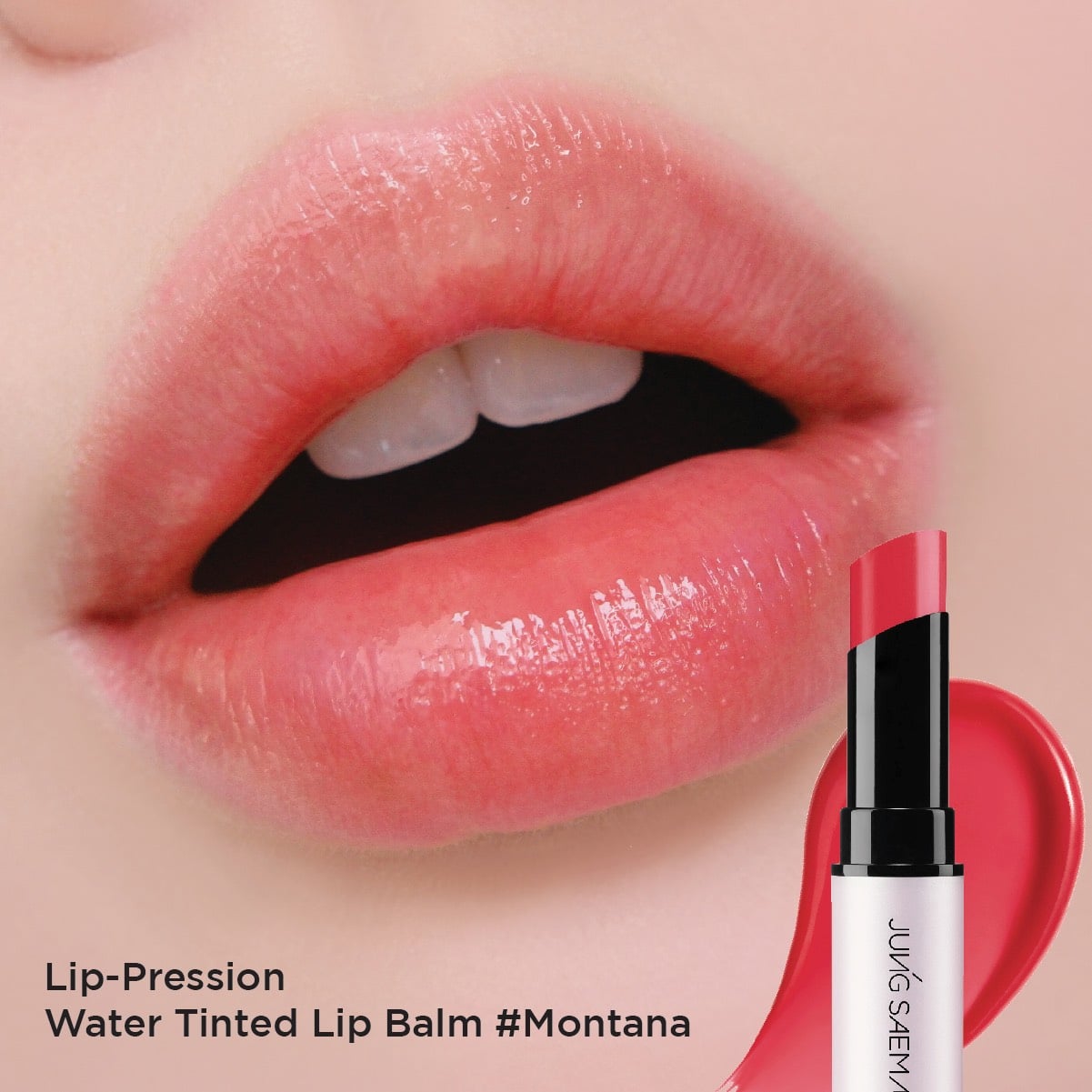 JUNG SAEM MOOL Lip Pression Water Tinted Balm #Bare Rosy