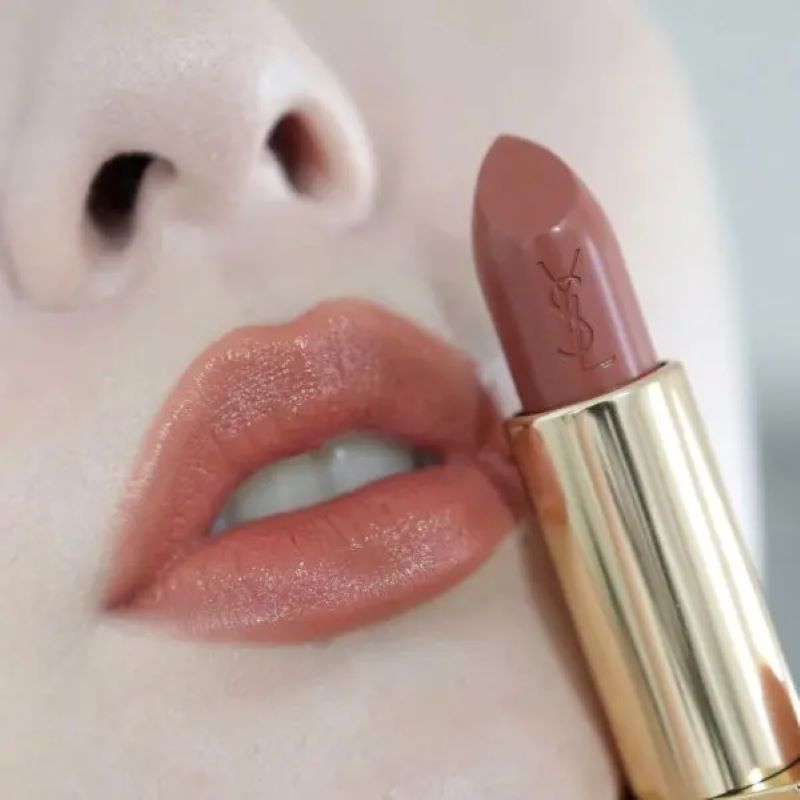 YSL Rouge Pur Couture Lipstick #NM NU Muse 1.3g (With Box) , YSL Rouge Pur Couture Lipstick #NM 1.3g ,YSL Rouge Pur Couture Lipstick ราคา, YSL Rouge Pur Couture Lipstick รีวิว , YSL Rouge Pur Couture Lipstick ,Yves Saint Laurent