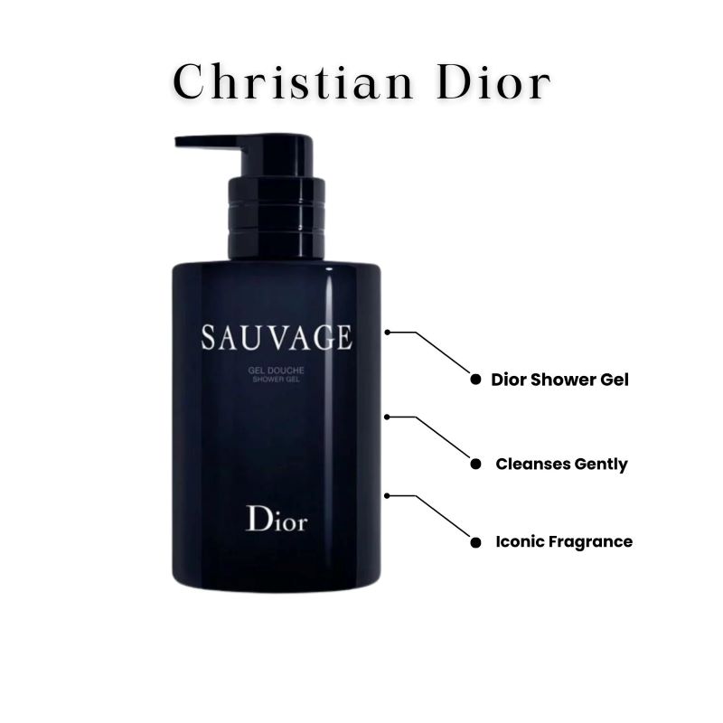 sauvage shower gel 20ml ,เจลอาบน้ำ ,สารสกัดจากกระบองเพชร ,เนื้อเจลใส,ฟองครีมหนานุ่ม,ครีมอาบน้ำ,เจลอาบน้ำ,หอม