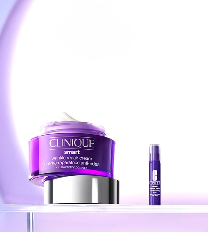 Clinique Smart Wrinkle Repair Cream Creme Reparatrice anti-rides ,Clinique Smart Clinical Repair Wrinkle Correcting Cream รีวิว,ครีม clinique ลดริ้วรอย, สั่งซื้อ clinique,Clinique Smart Clinical Repair Serum รีวิว