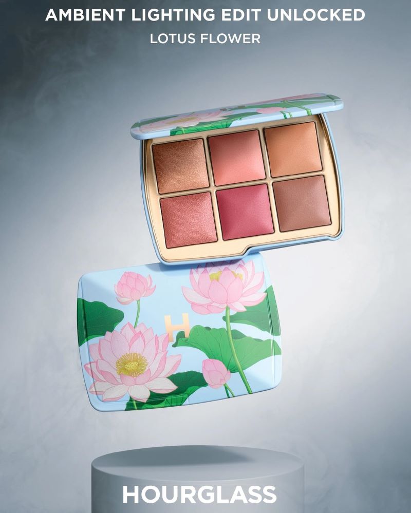 Hourglass Ambient Lighting Edit Unlocked - Lotus Flower (Limited Edition) 8.4g , พาเลท Hourglass , Hourglass Lotus Palette , บลัชออน Hourglass , Hourglass แต่งหน้า 