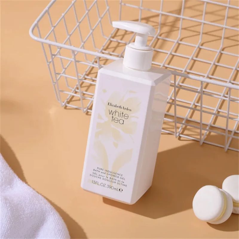 Elizabeth Arden White Tea  Bath and Shower Gel 390 ml , Elizabeth Arden , ครีมอาบน้ำ , Elizabeth Arden White Tea  Bath and Shower Gel ราคา , Elizabeth Arden White Tea  Bath and Shower Gel รีวิว , ครีมอาบน้ำ น้ำหอม